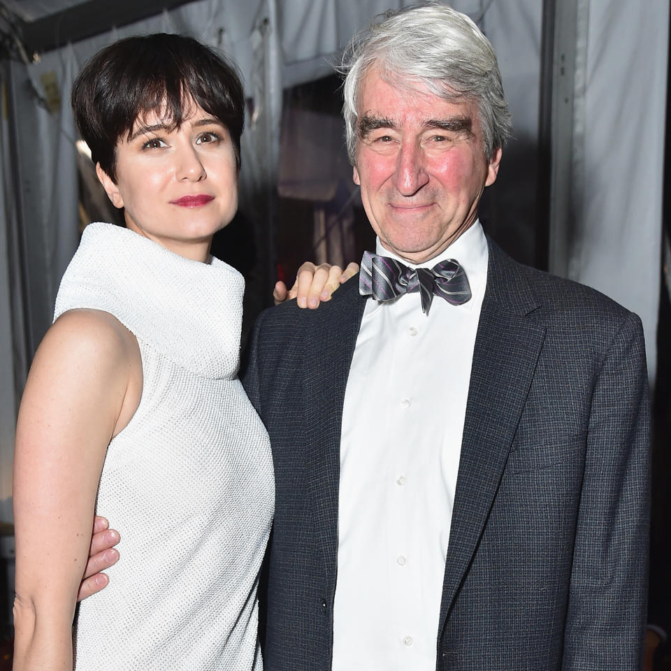 Katherine Waterston and Sam Waterston (Michael Loccisano / Getty Images)
