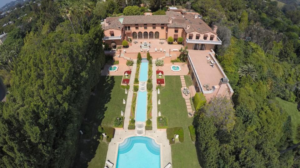 Beverly House arial view