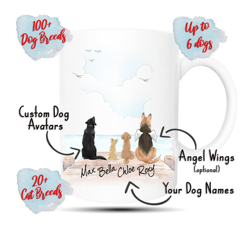 Personalized Dog Mug