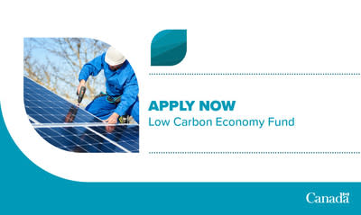 The Government of Canada supports new emissions reduction projects through the Low Carbon Economy Fund. (CNW Group/Environment and Climate Change Canada)