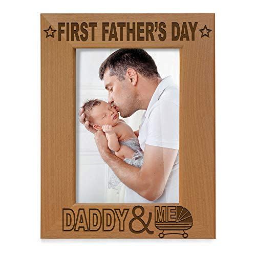 "Daddy & Me" Engraved Picture Frame