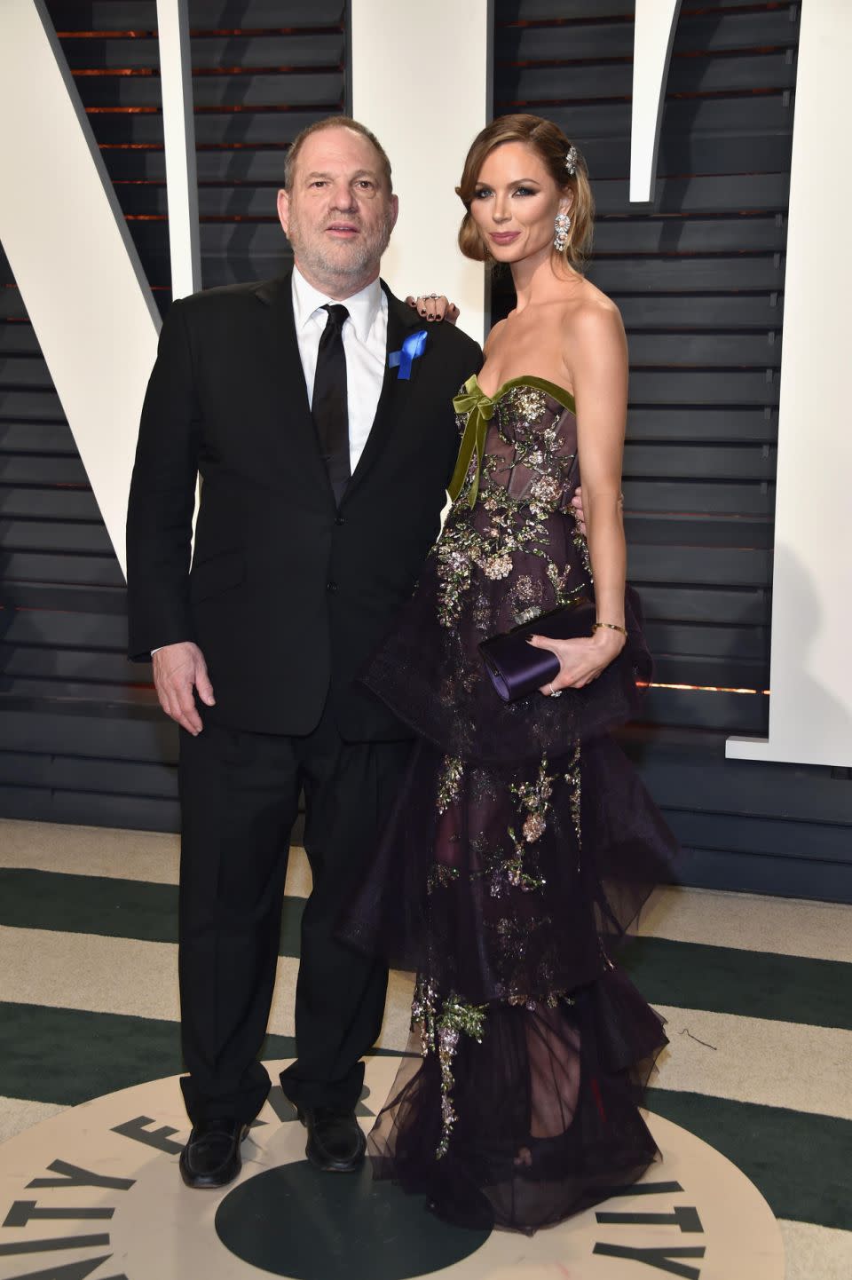 Georgina announced she was leaving Weinstein in October last year following the slew of sexual harassment and assault allegations made against him. The couple are here together at the 2017 Oscars Vanity Fair party. Source: Getty