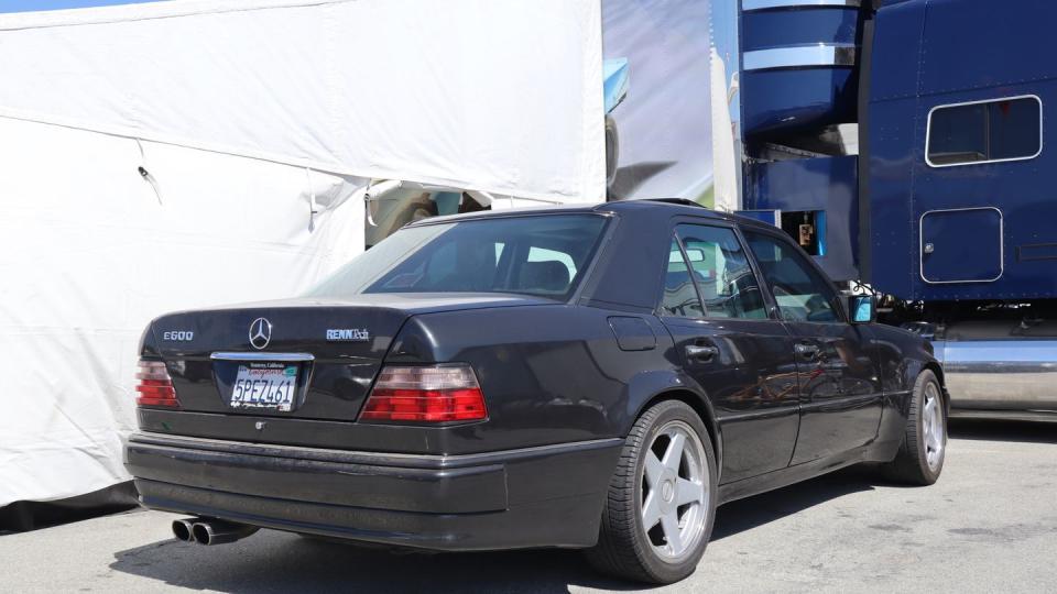 rolex monterey motorsports reunion 2023 mercedes renntech e600