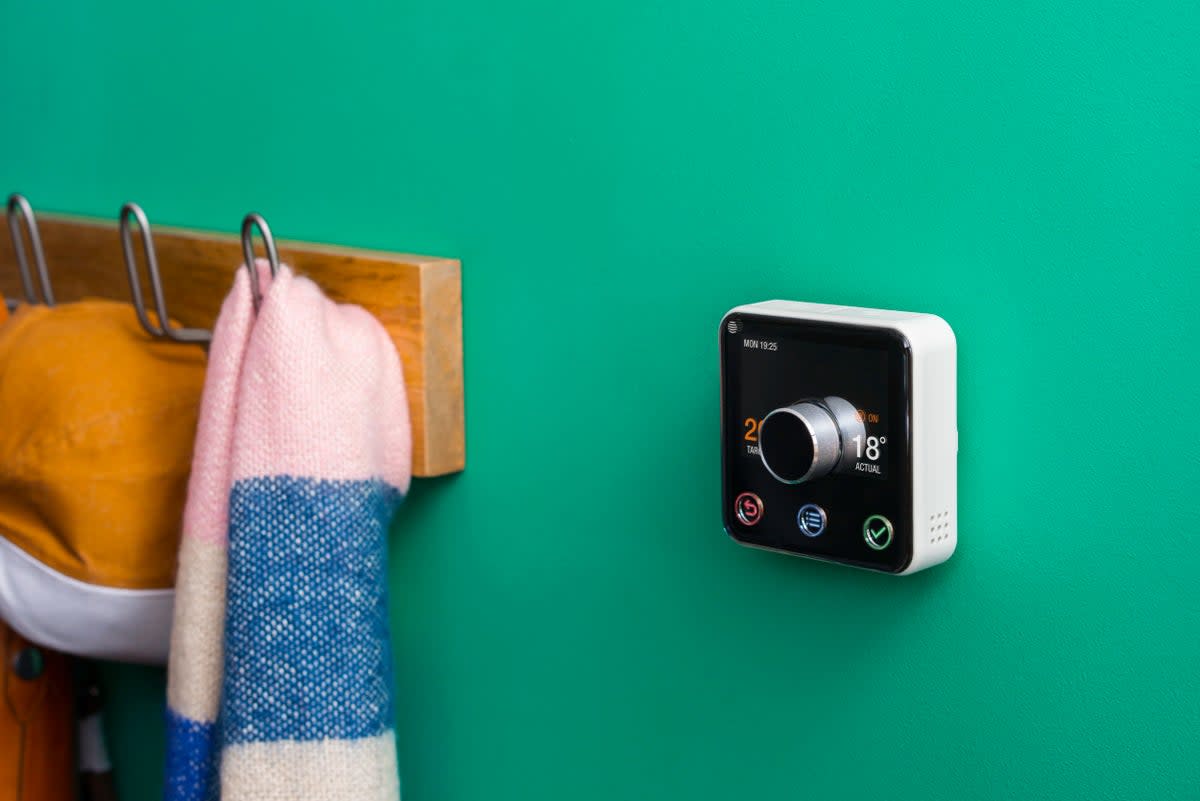 Smart thermostats allow you to control your heating remotely, particularly useful if you need to adjust it for a change of weather or plans  (Hive)