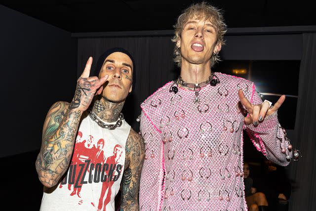 Machine Gun Kelly Shares Gory Video of Travis Barker s Latest Tour