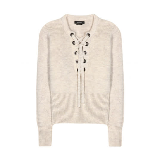 Charley Lace Up Sweater, Isabel Marant $765