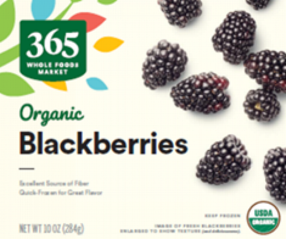 Whole Foods 365 Organic Blackberries