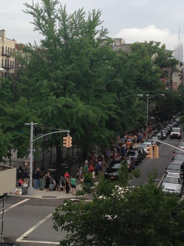 cronut line in soho