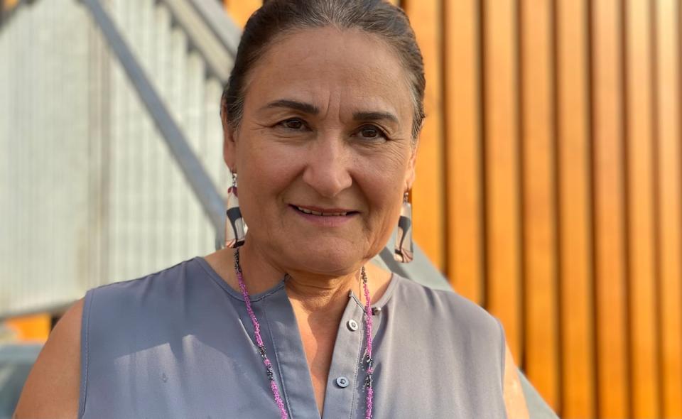 Vuntut Gwitchin First Nation Chief Pauline Frost, July 2023.