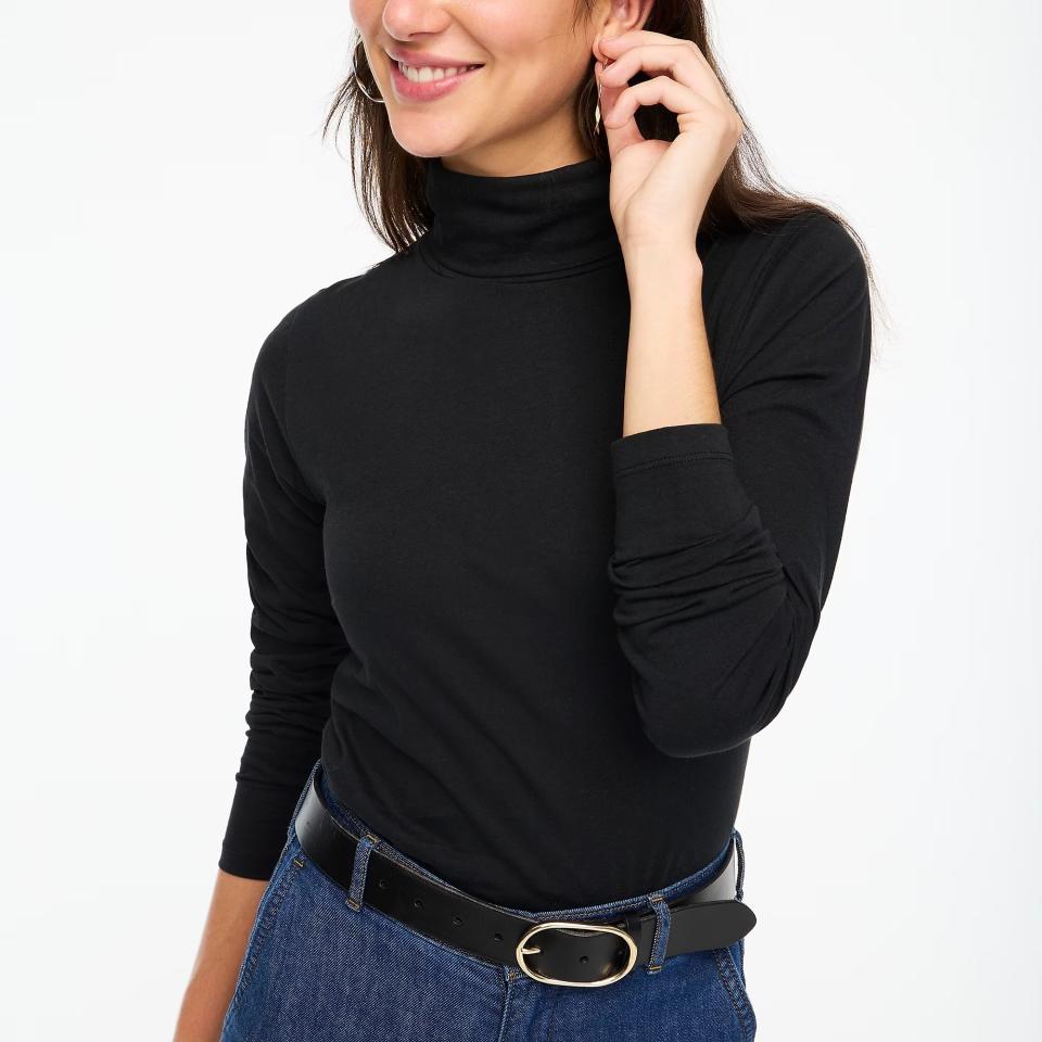 Shop J.Crew Factory’s Classic Wool Sweaters & More For Up To 70% Off