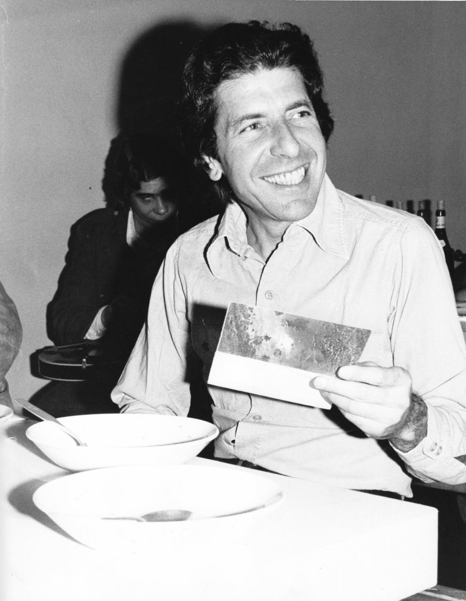 The documentary "Hallelujah: Leonard Cohen, a Journey, a Song" focuses on the legendary songwriter (seen here backstage on tour in 1974) and the influence and resonance of his oft-covered hymn "Hallelujah."