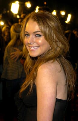 Lindsay Lohan at the LA premiere of The Perfect Score