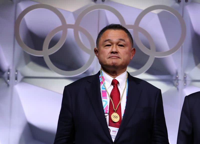Newly elected IOC member Yamashita attends a the 135th Session in Lausanne
