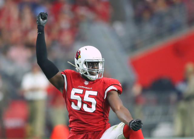 Cardinals' star pass-rusher Chandler Jones 'likely' done for the