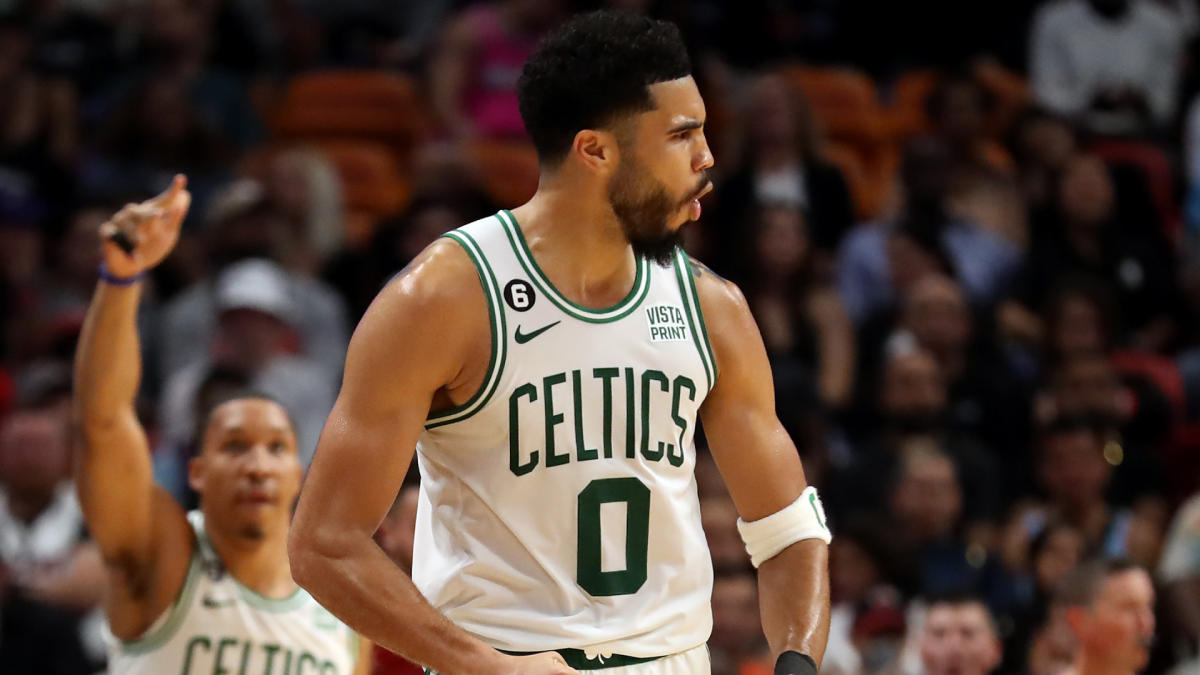 The Celtics beat the Heat and secure their second win