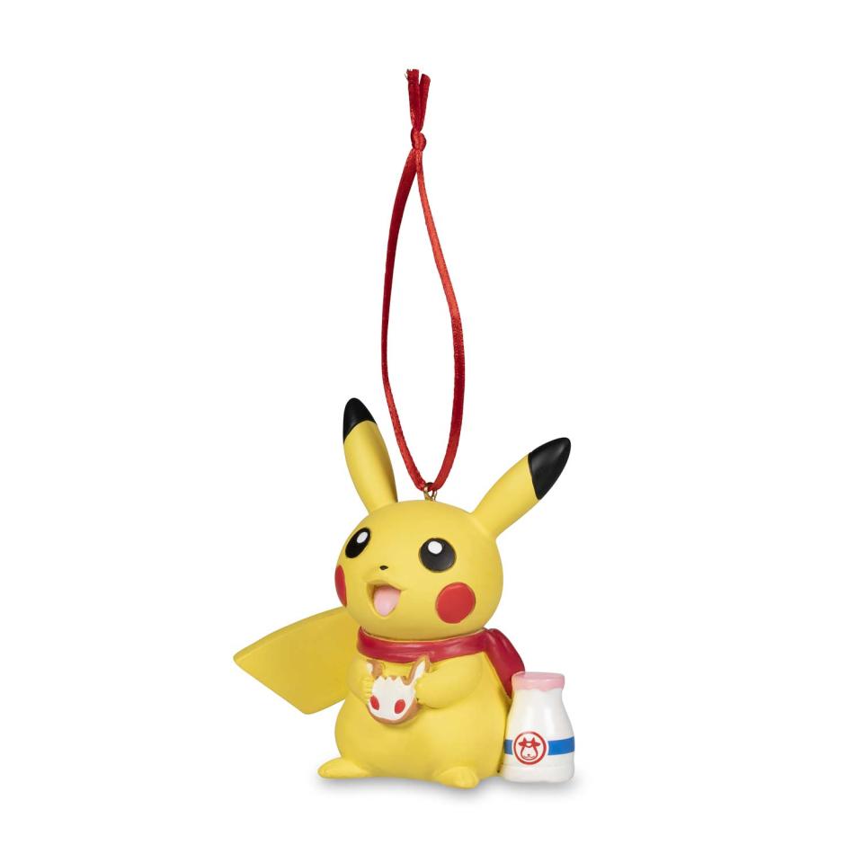 pikachu pokemon holiday home funny christmas ornament