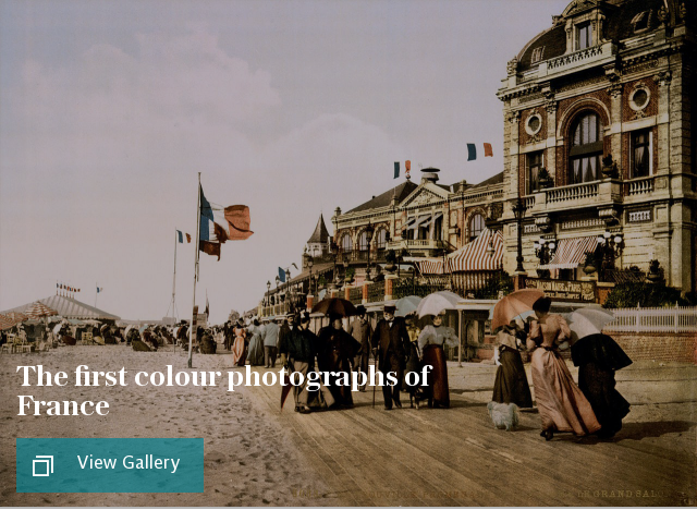 The first colour photographs of France