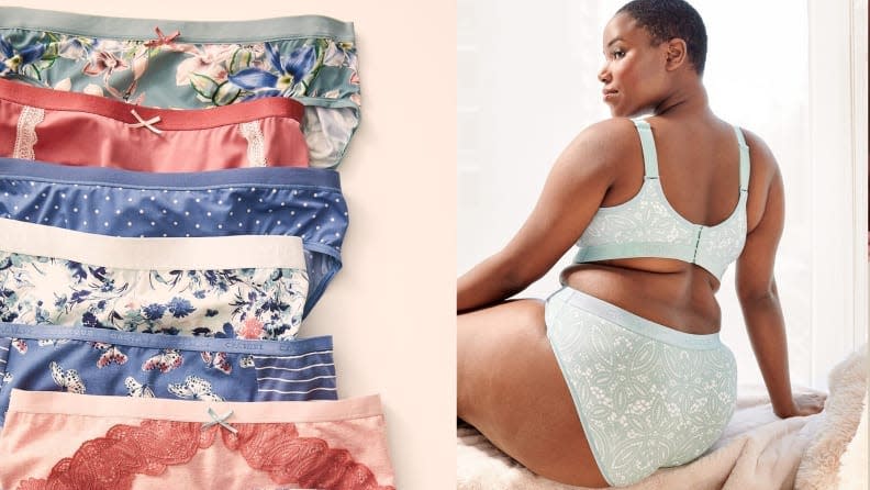 Cacique is Lane Bryant's lingerie brand that has sizes going up to 36 and a wide variety of styles starting at only $9.50.