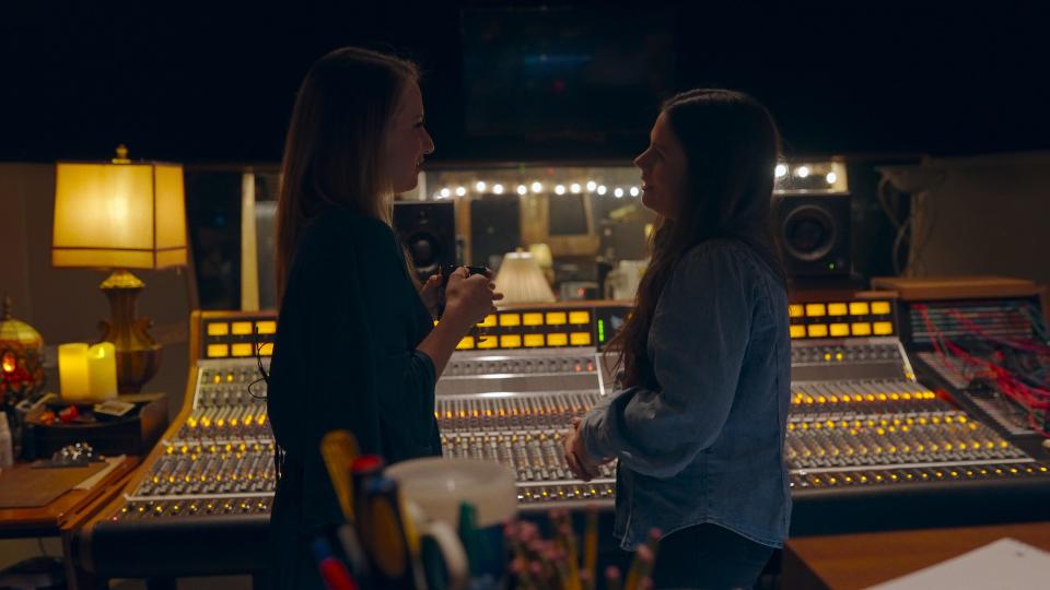 Caitlyn Smith behind the scenes of recording her new album with acclaimed producer/engineer Gena Johnson