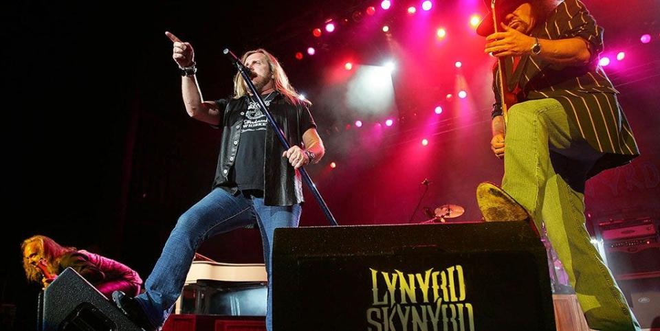 Lynyrd Skynyrd plays two shows at the St. Augustine Amphitheatre.