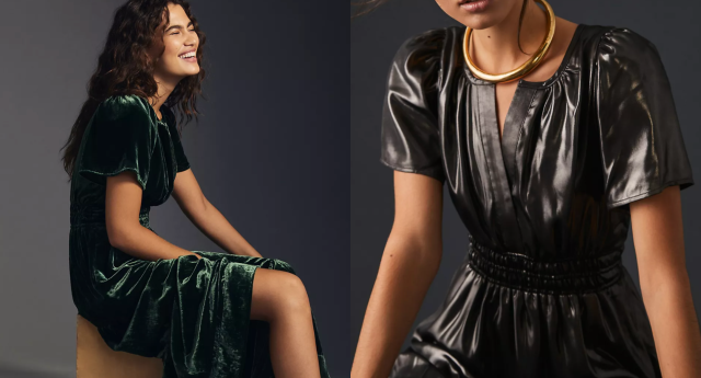 This Anthropologie velvet dress is trending ahead of the holidays — here's  why