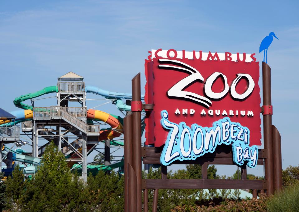 A file photo of the Columbus Zoo and Aquarium's sign.