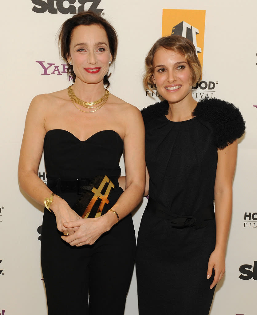 Hollywood Film Festival Awards Gala 2008 Kristin Scott Thomas Natalie Portman