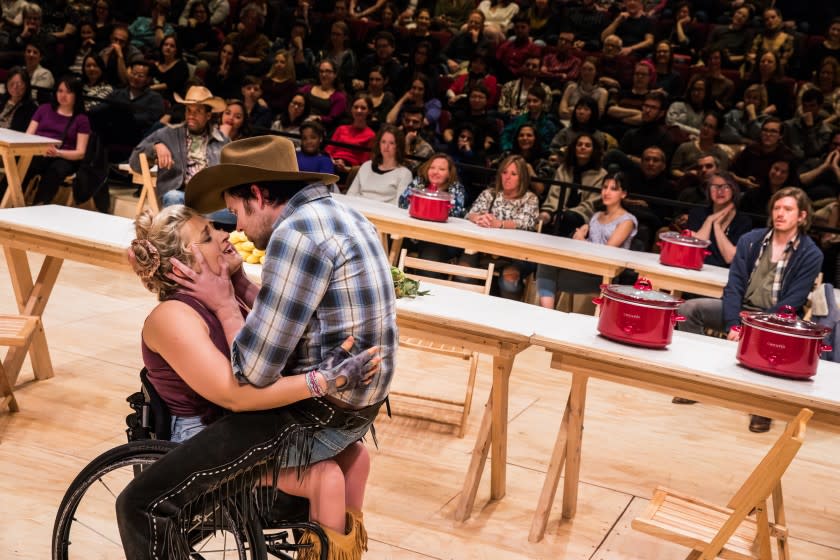 The acclaimed revival of the Broadway musical "Oklahoma!" is coming to the Ahmanson Theatre.