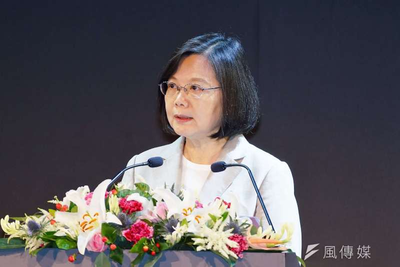 20190528-總統蔡英文出席「2019台北國際電腦展」 開幕典禮。（盧逸峰攝）