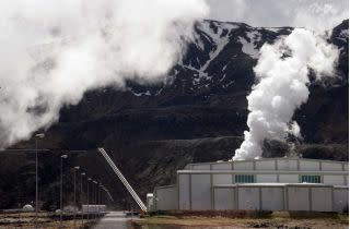 Geothermal Power Plant in Iceland