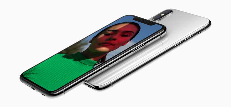 front and back of Apple iPhone X