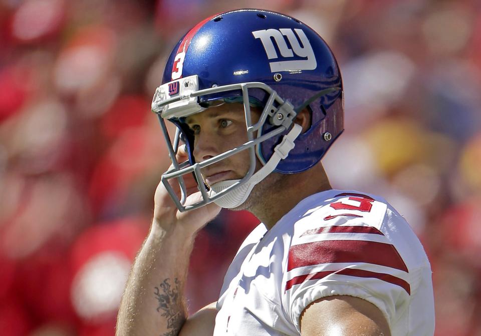 Kicker Josh Brown issued a statement about the domestic violence case involving him his ex-wife. (AP)