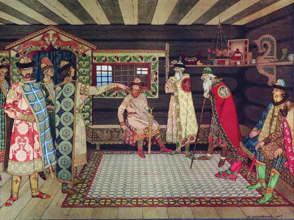 Meeting of Kyivan princes.