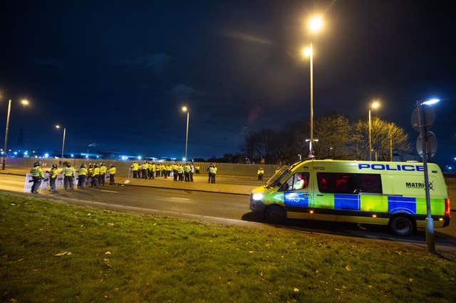 Knowsley protest