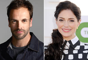 Jonny Lee Miller, Janet Montgomery | Photo Credits: Nino Muñoz/CBS; Gregg DeGuire/WireImage