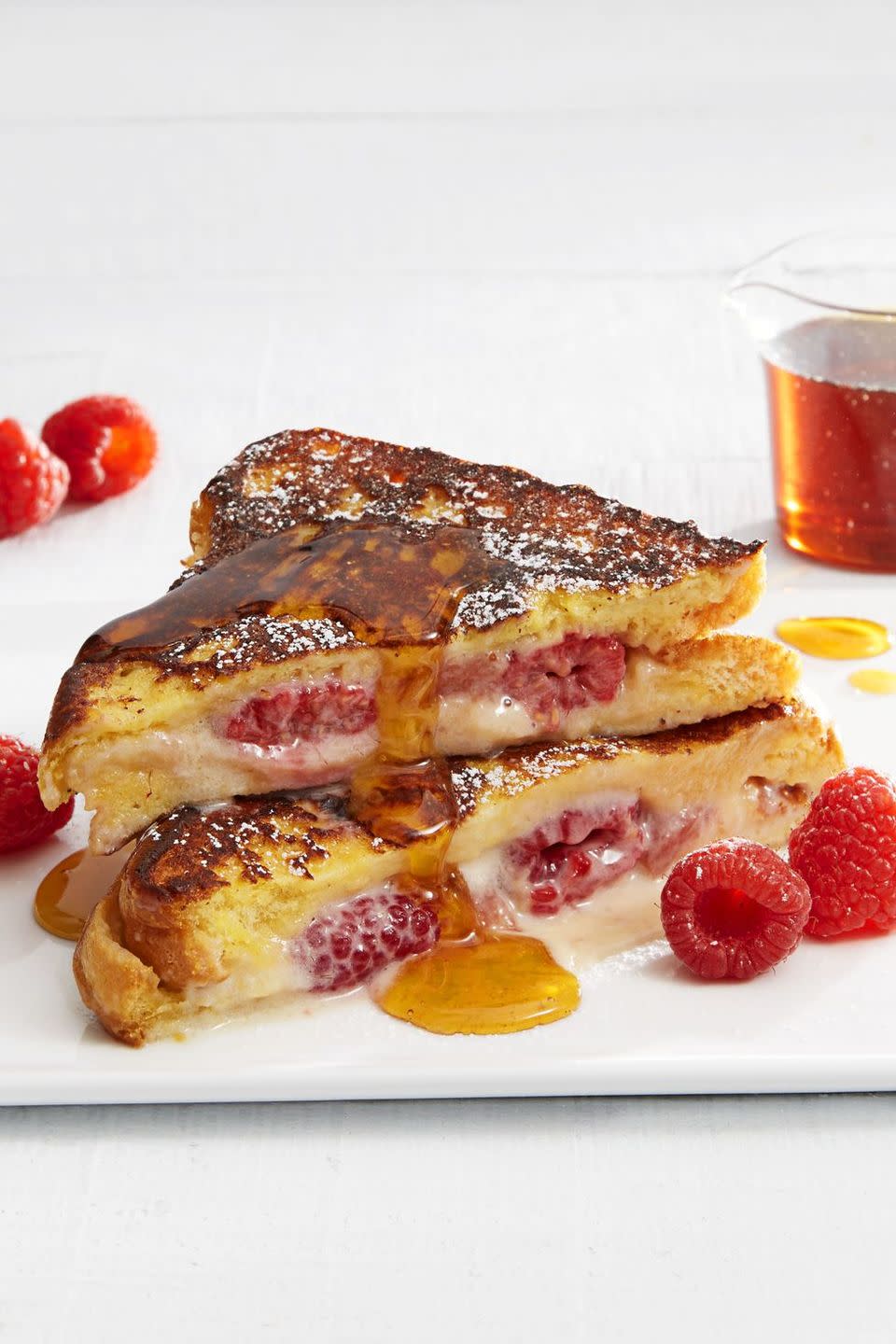 Raspberry "Cheesecake" French Toast