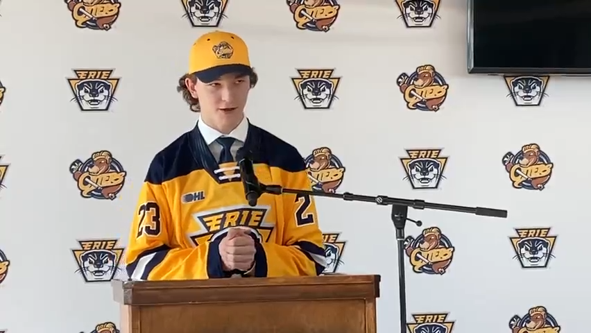 Matthew Schaefer, Erie Otters