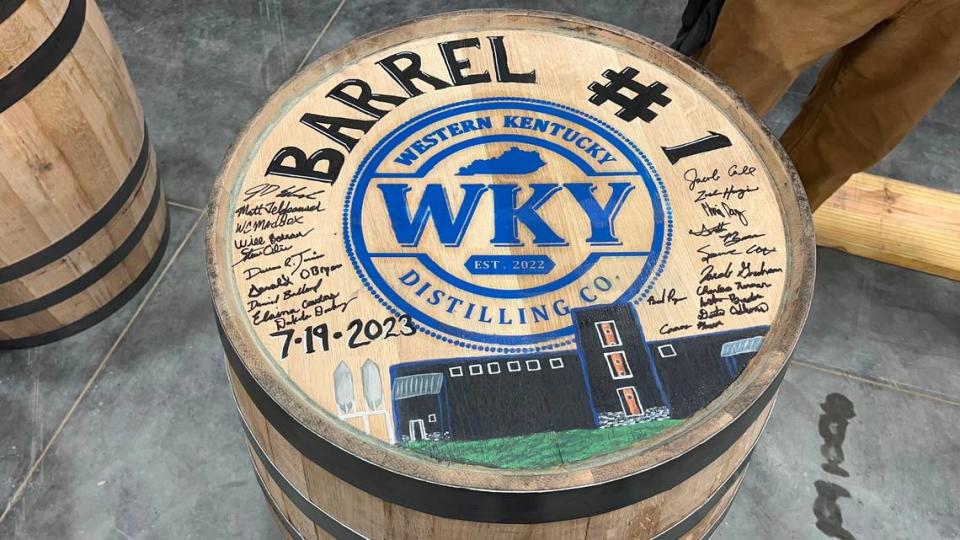 Western Kentucky Distilling filled its first barrel in July 2023. The company, run by distiller Jacob Call and founder J.D. Edwards, will focus on contract distilling then release its own brands down the road.