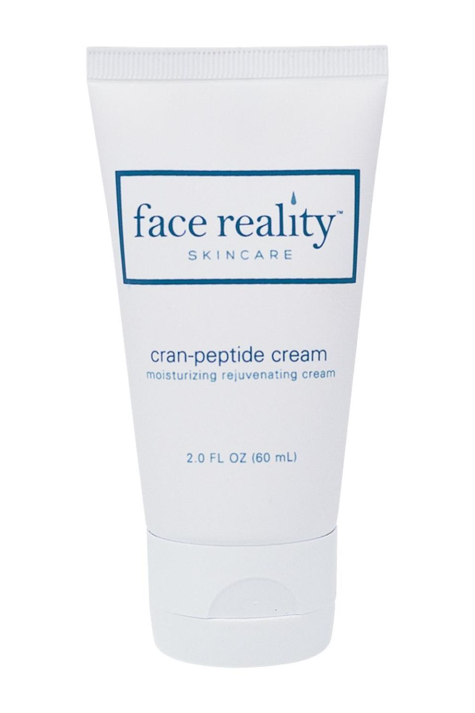 10) Face Reality Skincare Cran-Peptide Cream