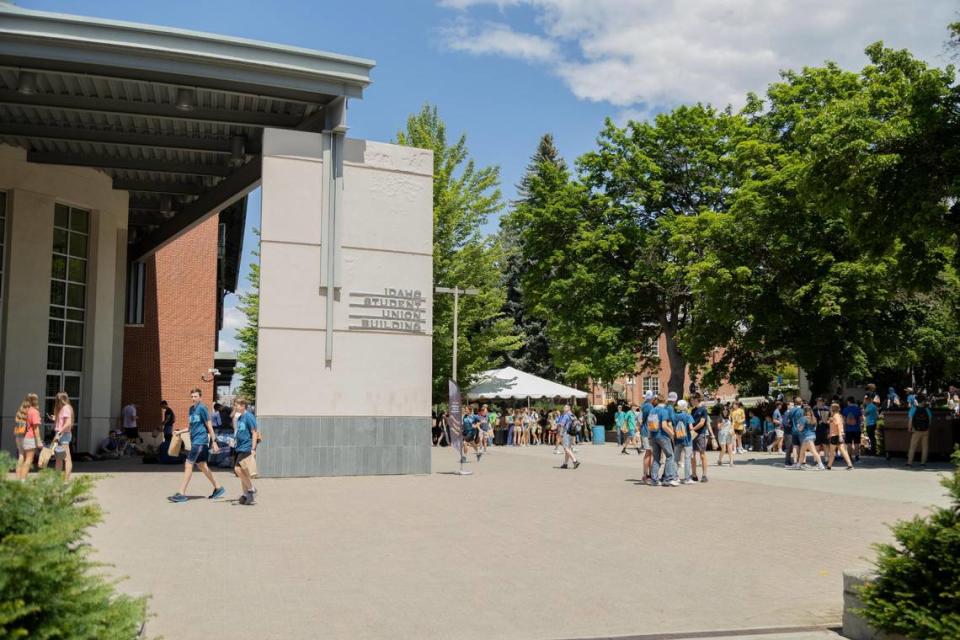 The Idaho Student Union Building on the University of Idaho’s Moscow campus, seen here June 28, 2023. Daniel Ramirez/dramirez@idahostatesman.com
