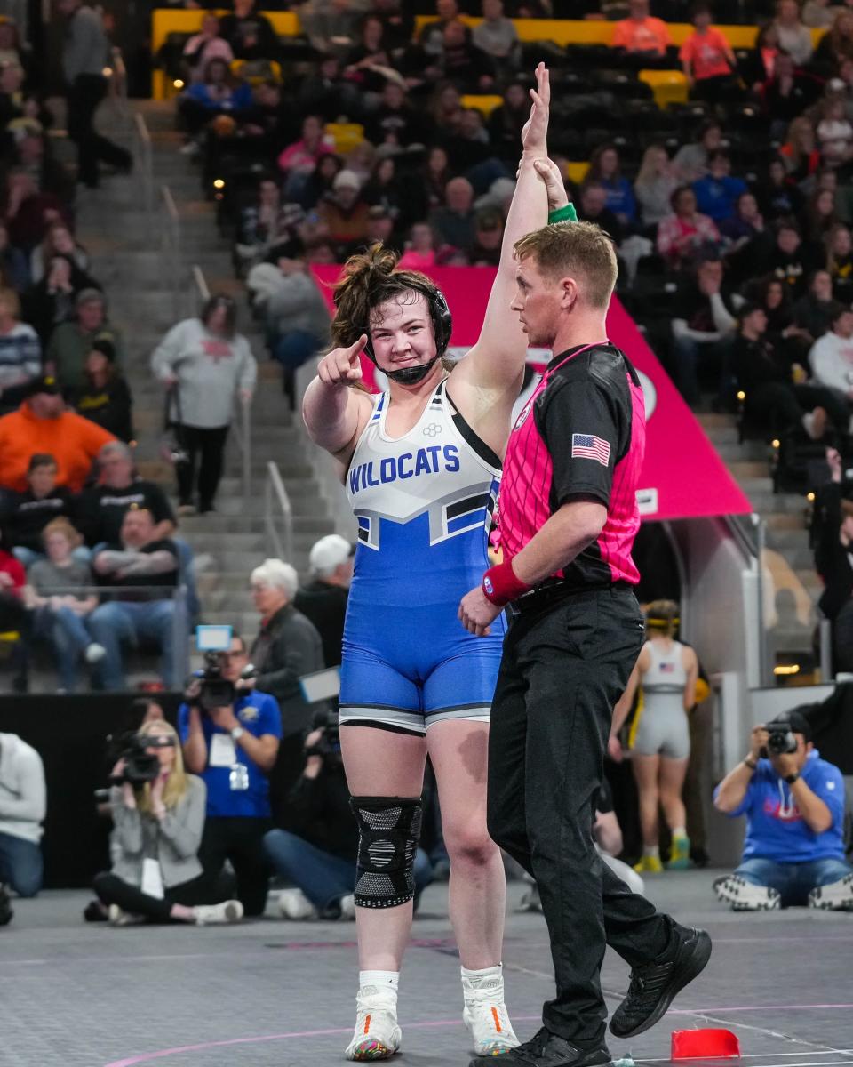 West Lyon’s Jana TerWee  won 18 of her 20 matches a season ago.