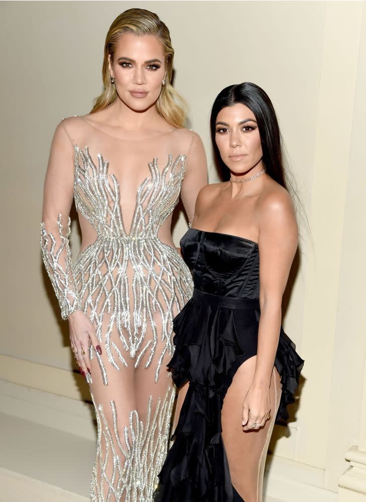 Khloé and Kourtney Kardashian