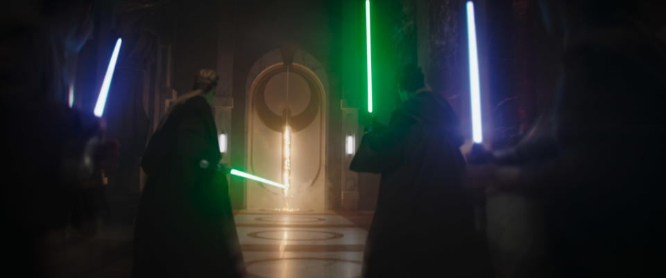 Jedi in a scene from <em>The Mandalorian</em> season 3<span class="copyright">Lucasfilm</span>