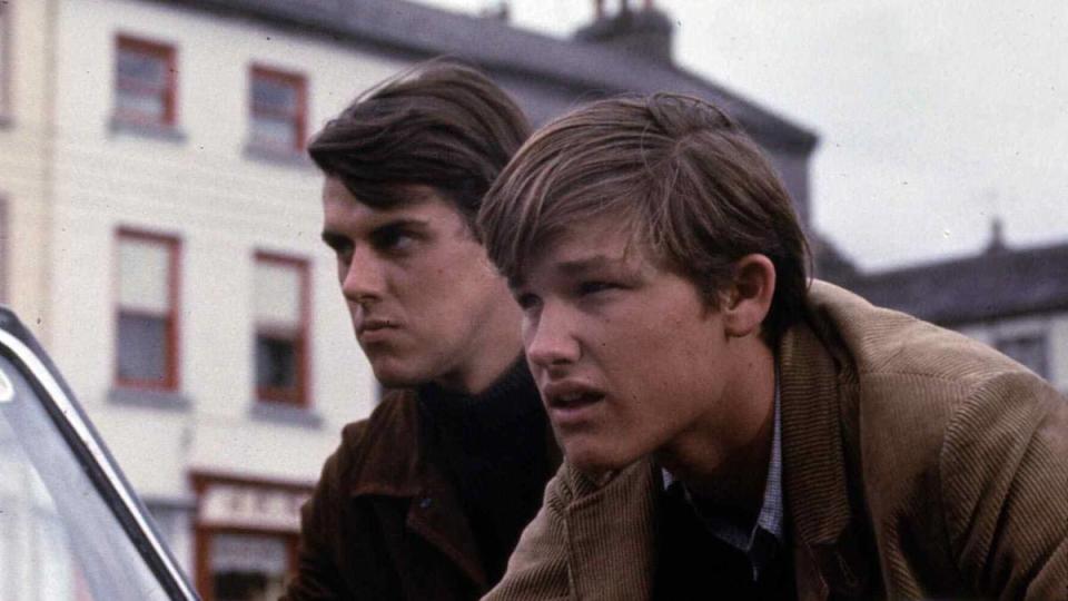 two boys looking away; young kurt russell