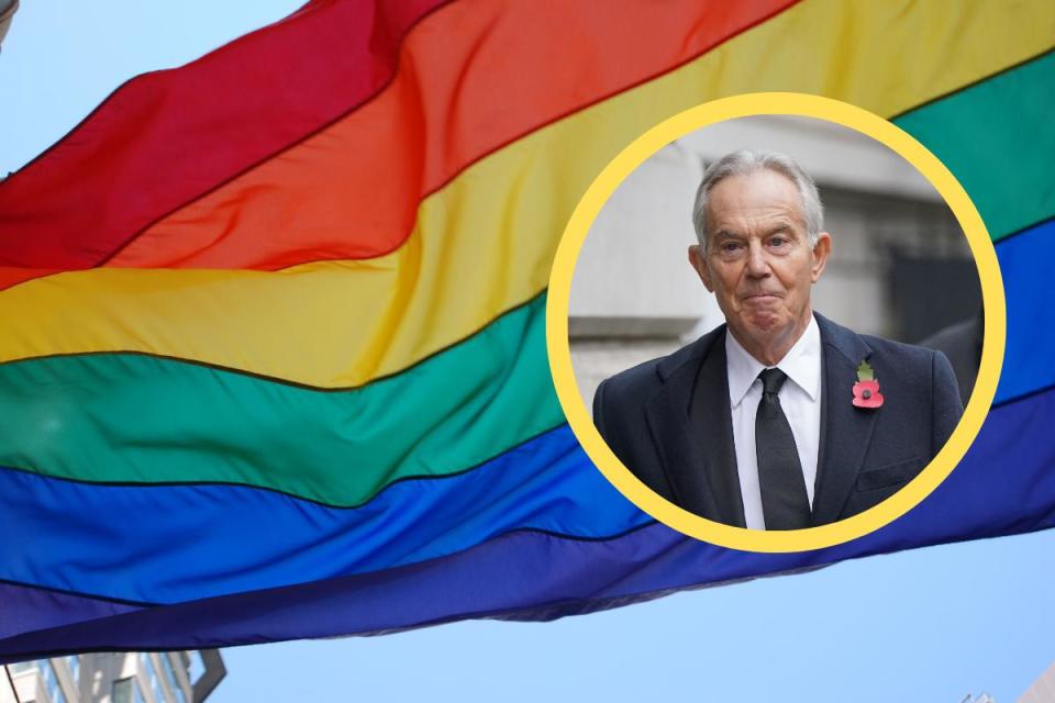 Tony Blair tells fans to 'move on' from protests over Qatar's human rights record. <i>(Image: PA/Canva)</i>