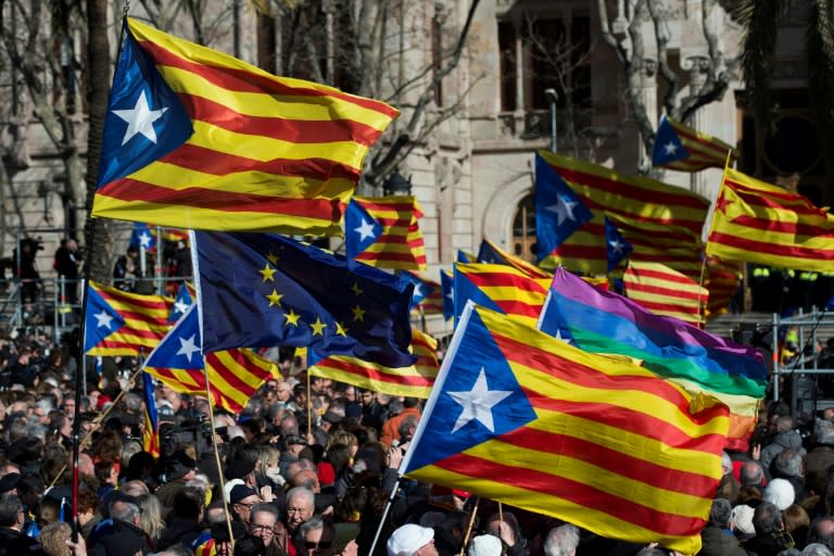 A Spanish prosecutor said that regional leaders of Catalonia would be charged over their plans to hold an independence referendum next month and that all voting material would be seized