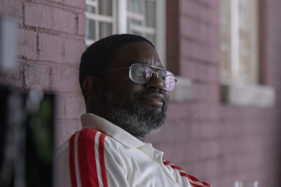 This image released by Participant/Sony Pictures Classics shows Lil Rel Howery in a scene from the film "We Grown Now." (Danielle Scruggs/Participant/Sony Pictures Classics via AP)