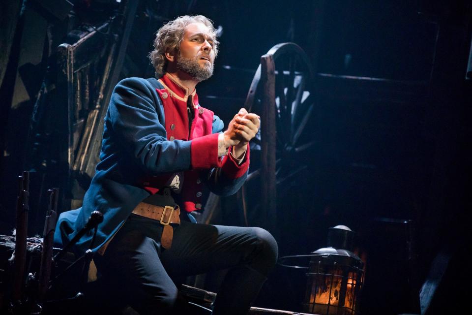 Nick Cartell stars as Jean Valjean in the U.S. touring production of "Les Misérables."