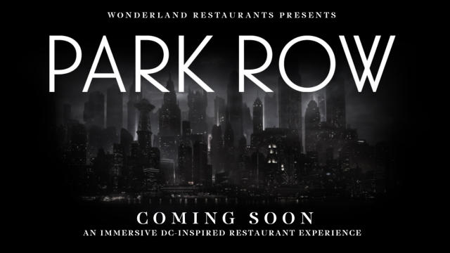 Batman-themed restaurant 'Park Row' due to open in London