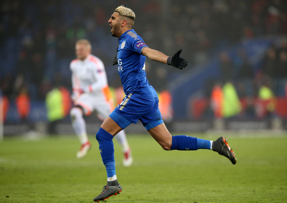 Riyad Mahrez worked yet more magic to rescue a point for Leicester City